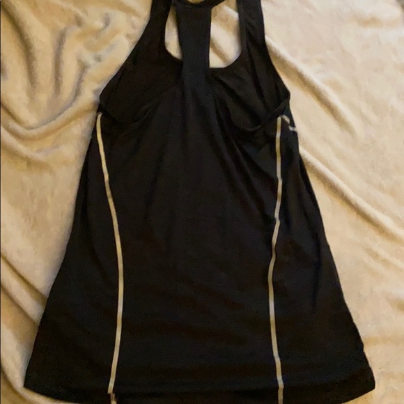 Black Reebok workout tank top - Picture 3 of 4